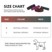 Size S Black 1 pack Stylish PU Leather Dog Collar with Spikes - Adjustable, Durable & Comfortable for Medium to Large Breeds thumbnail