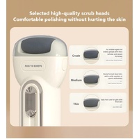 Light Green Electric Foot Grinder with USB Charging - Dual-Speed Callus Remover for Smooth, Exfoliated Feet thumbnail