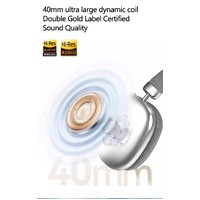 Green Comfortable Over-Ear Headphones - Hi-Fi Sound, Long Battery, Swivel Control thumbnail