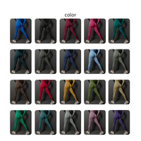 Size S Dark Green Seamless High-Waisted Yoga Pants for Women - Lift Workout Leggings for Running, Gym, and Fitness thumbnail