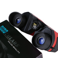 Pink (Glossy) 10x22 Kids Binoculars - Multi-Color Compact High-Definition Telescope for Outdoor Adventures & Concerts thumbnail