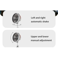 White Portable Outdoor Tripod Fan – USB Rechargeable Camping Fan with Remote Control, Folding & Adjustable for Outdoor Activities and Travel thumbnail