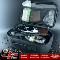 12V Car Espresso Moka Coffee Maker Set Espresso In Car Coffee Machine With 2Cups thumbnail