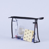 Waterproof PVC Clear Zippered Carry Pouch thumbnail