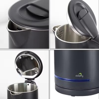 0.8L Electric Kettle Matt Black With Light Design thumbnail