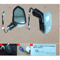 White 10 +1 Wire RH 2022 and before Great Wall Haval H6 Edition Electric Folding Steering Car Rearview Assembly Exterior Mirrors thumbnail