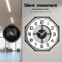 Artiss 60CM Wall Clock Octagon thumbnail