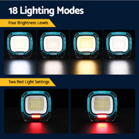 Giantz Work Light Torch Rechargeable USB Cordless Magnetic LED Lamp Charging thumbnail
