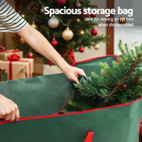 Jingle Jollys Christmas Tree Storage Bag Fits Up to 8ft Tree Xmas Bag Green thumbnail