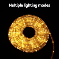 20M Christmas Lights String Rope Light Decorations 600 LED Warm Jingle Jollys thumbnail