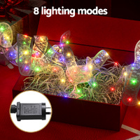 20M Christmas Lights Ribbon Fairy Light 200 LED Colored Jingle Jollys thumbnail