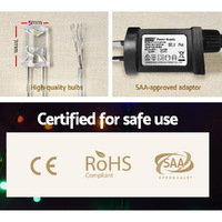 100M Christmas Lights String Fairy Light 500 LED Colourful Jingle Jollys thumbnail
