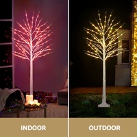 1.7M Christmas Tree 120 RGB LED Lights Jingle Jollys thumbnail