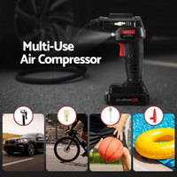 Giantz 20V Air Compressor 120PSI Electric Portable Air Inflator LED Light thumbnail