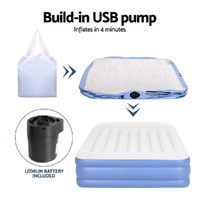 Weisshorn Air Mattress Queen Inflatable Bed 50cm Air bed thumbnail
