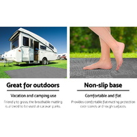 Weisshorn 7M X 2.5M Annex Matting 600GSM Floor Mats Mesh Caravan Camping Annexe thumbnail
