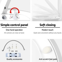 Cefito Non Electric Bidet Toilet Seat Cover Auto Water Spray Wash Knob Control thumbnail