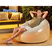 Bestway Inflatable Air Chair Sofa Lounge Seat LED Light thumbnail