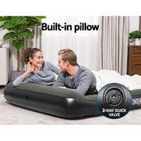 Bestway Air Mattress Double Inflatable Bed 30cm Airbed Grey thumbnail