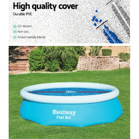 Bestway Pool Cover Fits 3.05m/10ft Round Swimming Pool PVC Blanket 2.89m thumbnail