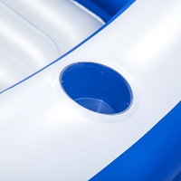 Bestway Kids Inflatable Pool Above Ground Pools Bench Seat Cup Holder 231x219cm thumbnail