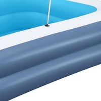 Bestway Kids Inflatable Pool Above Ground Splash Pool with Sunshade 254x178cm thumbnail