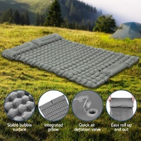 Weisshorn Self Inflating Mattress Camping Sleeping Mat Air Bed Double Pillow Bag thumbnail
