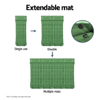 Weisshorn Self Inflating Mattress Camping Sleeping Mat Air Bed Pad Single Pillow thumbnail
