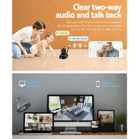 UL-tech 1080P Wireless IP Camera Security WIFI Cam Black thumbnail