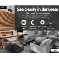 UL-TECH 3MP 8CH NVR Wireless 6 Security Cameras Set thumbnail