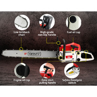 Giantz Chainsaw Petrol 62CC 20" Bar Commercial E-Start Pruning Chain Saw Spark Plug,Giantz Chainsaw Petrol 62CC 20" Bar Commercial Chain Saw E-Start P thumbnail