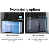 Devanti Dehumidifier 2L Air Purifier Black thumbnail