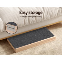 i.Pet Dog Ramp 70cm Adjustable Height Wooden Steps Stairs For Bed Sofa Car Foldable thumbnail