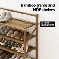 Artiss Shoe Rack 6-tier 18 Pairs Foldable thumbnail