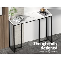 Artiss Console Table Marble Effect Frenisha thumbnail