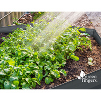 Green Fingers 2x Garden Bed 130x130x46cm Planter Box Raised Container Galvanised thumbnail