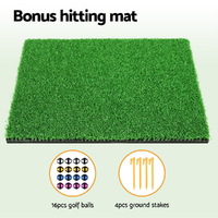 Everfit Golf Chipping Game Mat Indoor Outdoor PracticeÂ Training Aid Set thumbnail
