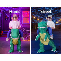 Inflatable Dinosaur Costume Adult Suit Blow Up Party Fancy Dress Halloween Cosplay thumbnail