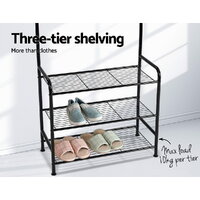 Artiss Clothes Rack Airer Coat Stand 179cm Hanger Rail Closet thumbnail