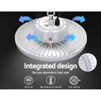 Leier LED High Bay Lights 150W UFO Industrial Shed Warehouse Factory Lamp White thumbnail
