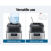 Devanti Ice Maker Machine Commercial Portable Ice Cube Tray Countertop 3.2L thumbnail