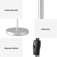 Artiss Floor Lamp Mother and Child Modern Home Living Room Office Reading Silver thumbnail