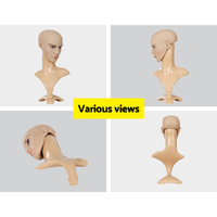 Embellir Male Mannequin Head Dummy Model Display Shop Stand Professional Use thumbnail