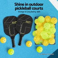 Everfit 12PC Pickleballs Set 40-Hole Design Indoor Outdoor Durable PE Balls Green/Yellow thumbnail