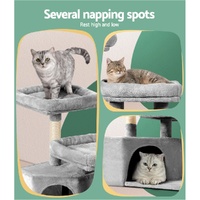 i.Pet Cat Tree 69cm Scratching Post Tower Scratcher Wood Condo House Bed Trees thumbnail