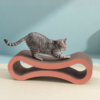 i.Pet Cat Scratching Board Scratcher Cardboard Kitten Indoor Climbing Bed Catnip thumbnail