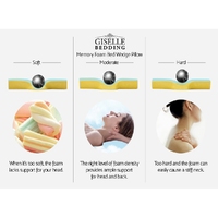 Giselle Bedding Wedge Pillow Bamboo Cover Twin Pack thumbnail