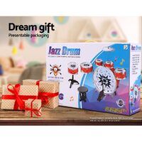 Keezi 11 Piece Kids Drum Set thumbnail