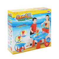 Keezi Kids Sandpit Pretend Play Sets Beach Toys Outdoor Sand Water Table Set thumbnail