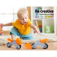 Keezi Kids Pretend Workbench DIY Tools 54 Piece Children Role Play Toys Black thumbnail